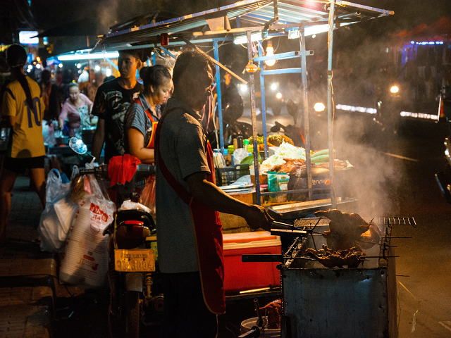 Ban Tong Night Market Pakse Laos