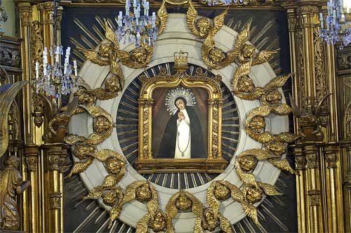 The Painting of La Virgin de la Paloma