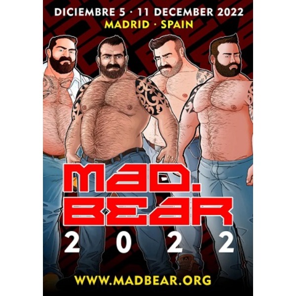 Madbear 2022 Madrid Spain Gay Bears Tour Furball Bearsurrection