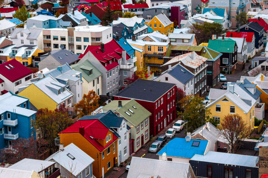 The Colourful Houses of Reykjavik