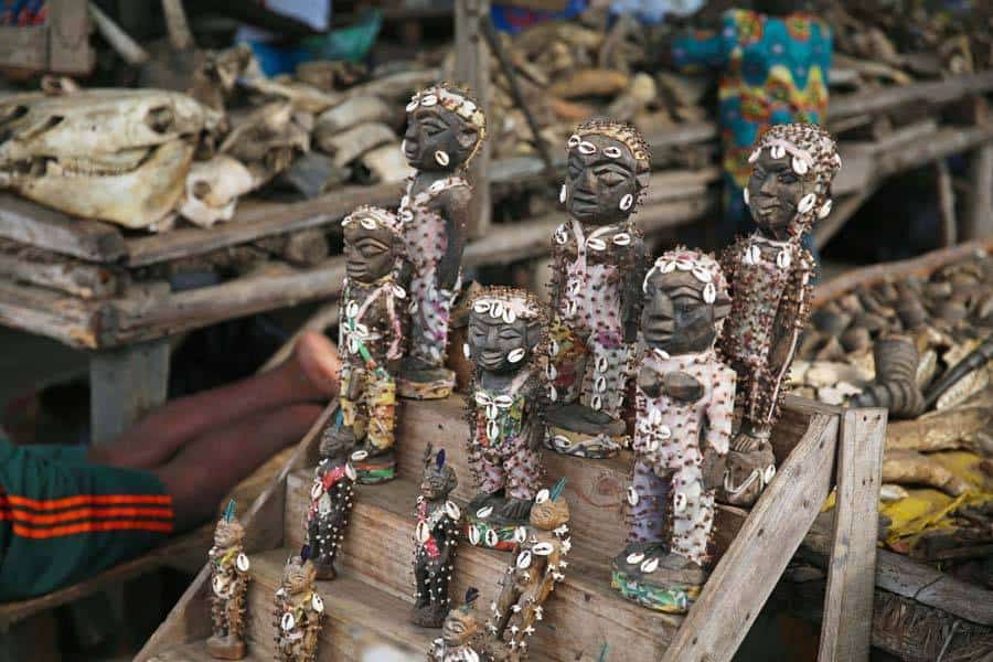 Voodoo Market in Lome Togo